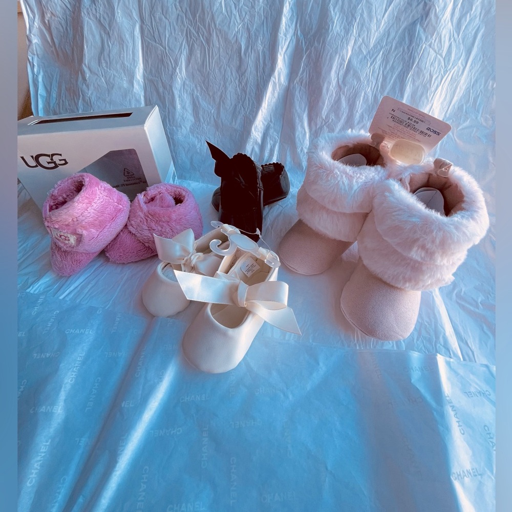 Baby Girl Shoes Bundle 4 Pairs 0–3 Months | UGG & Other Brands